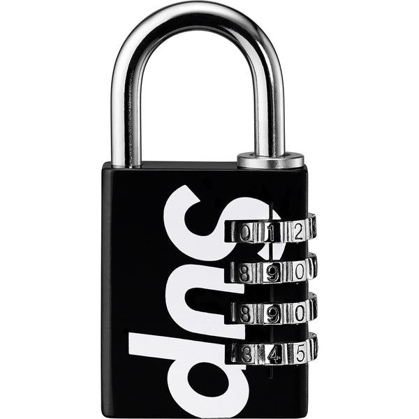 Supreme Masterlock Numeric Lock Black