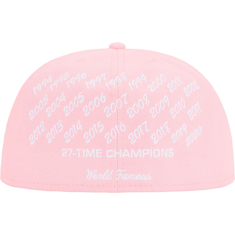 Supreme Champions Box Logo New Era Pink