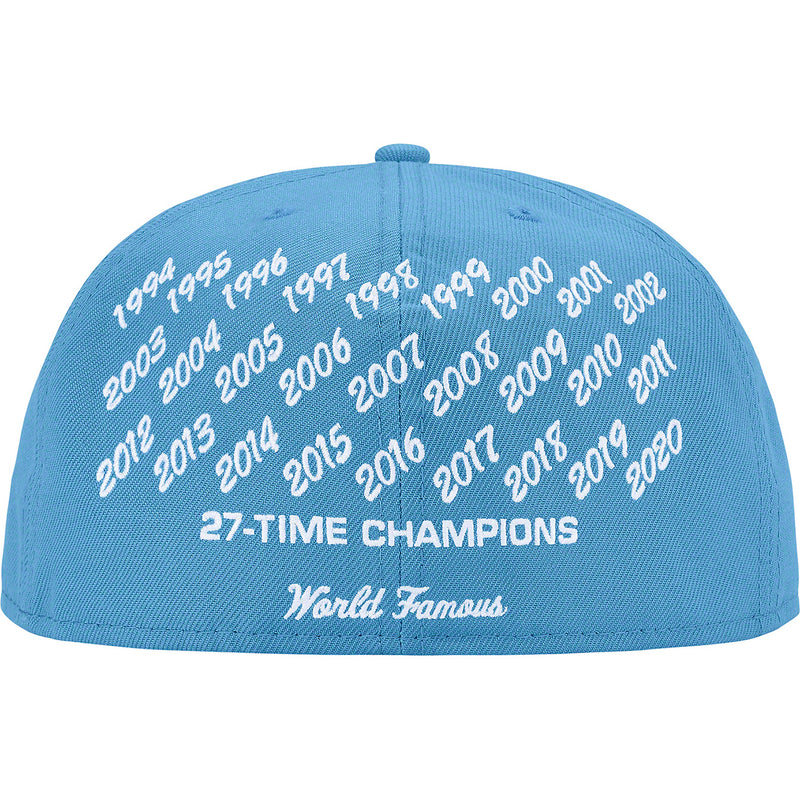Supreme Champions Box Logo New Era Bright Blue