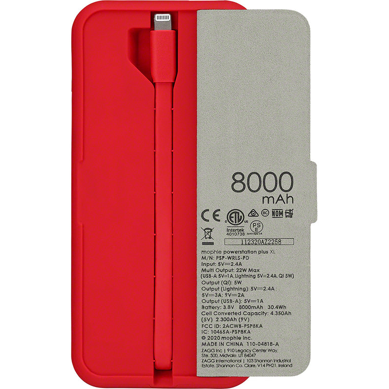 Supreme Mophie Powerstation Plus XL Red