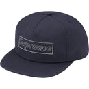 Supreme KAWS Chalk Logo 5-Panel Navy