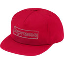 Supreme KAWS Chalk Logo 5-Panel Red