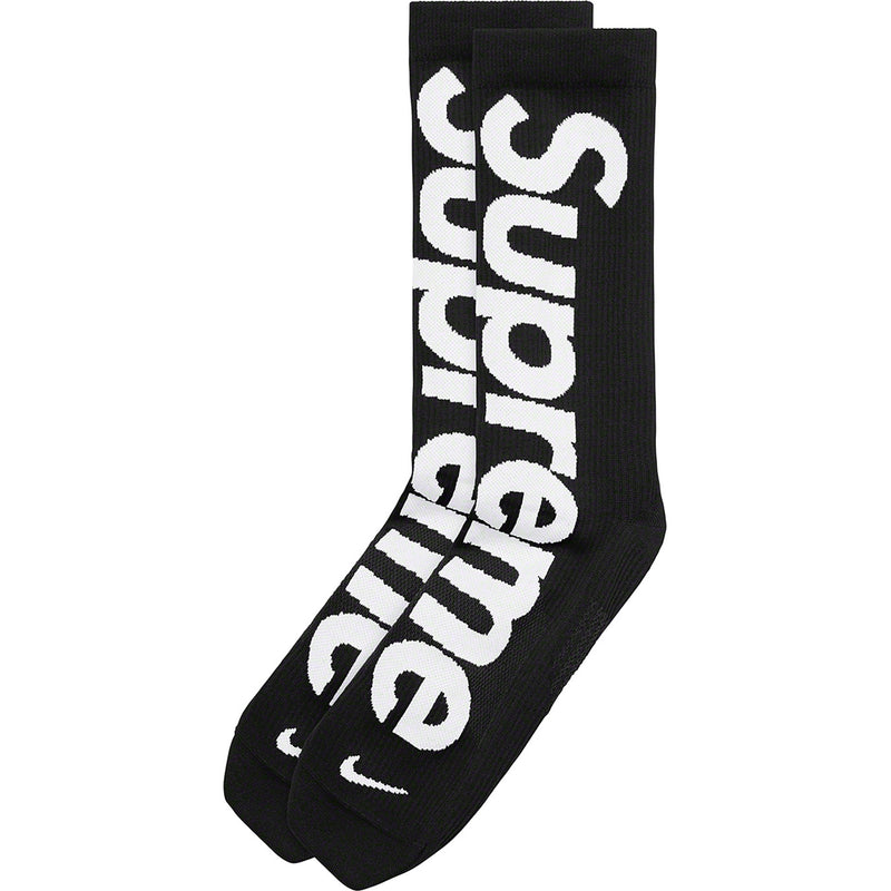 Supreme Nike Lightweight Crew Socks Black