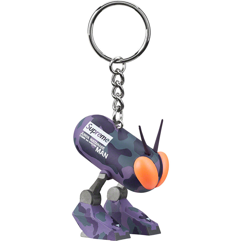 Supreme JUNYA WATANABE CDG MAN Bug Keychain Purple Camo