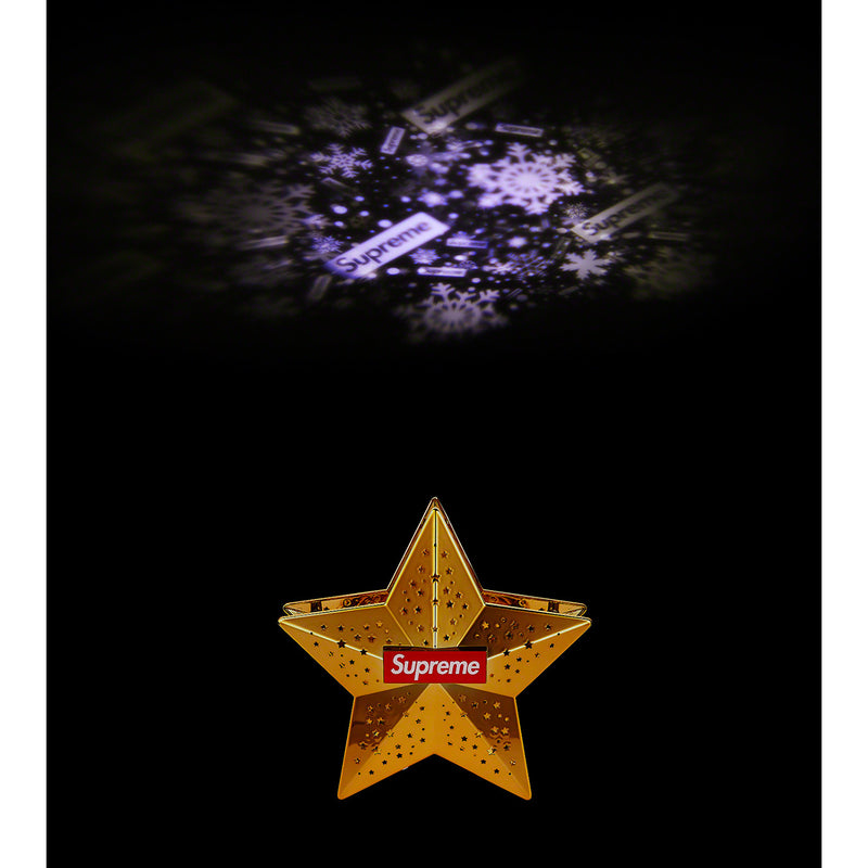 Supreme Projecting Star Tree Topper (US Plug) Gold