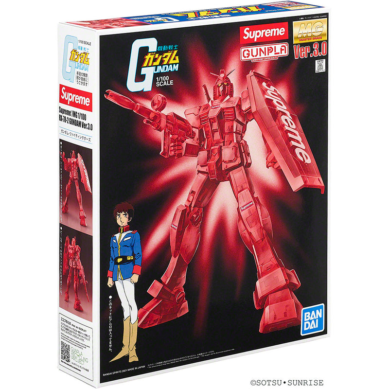 Supreme MG 1/100 RX-78-2 GUNDAM Ver. 3.0 Action Figure