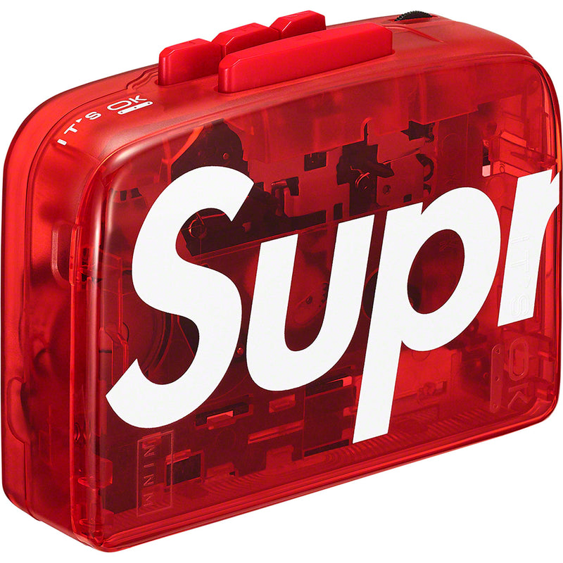 Supreme IT'S OK TOO Cassette Player Red