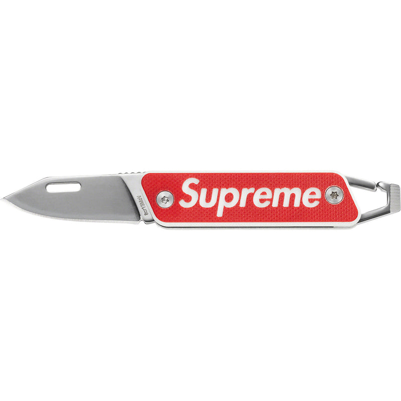 Supreme TRUE Modern Keychain Knife Red