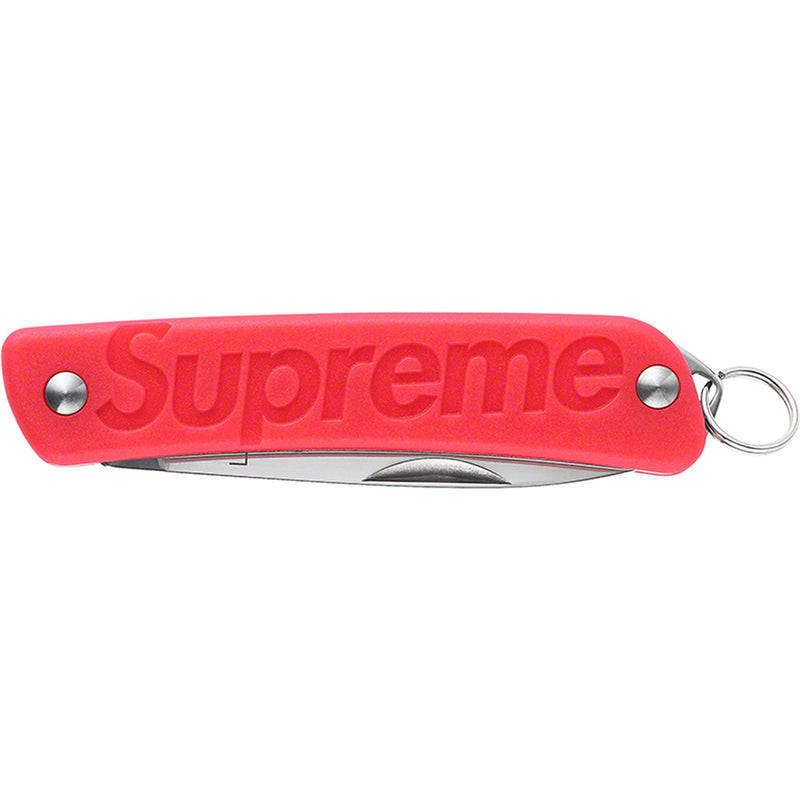 Supreme®/Boker Glow-in-the-Dark Keychain Knife Red