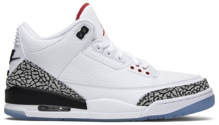 Jordan 3 Retro Free Throw Line White Cement