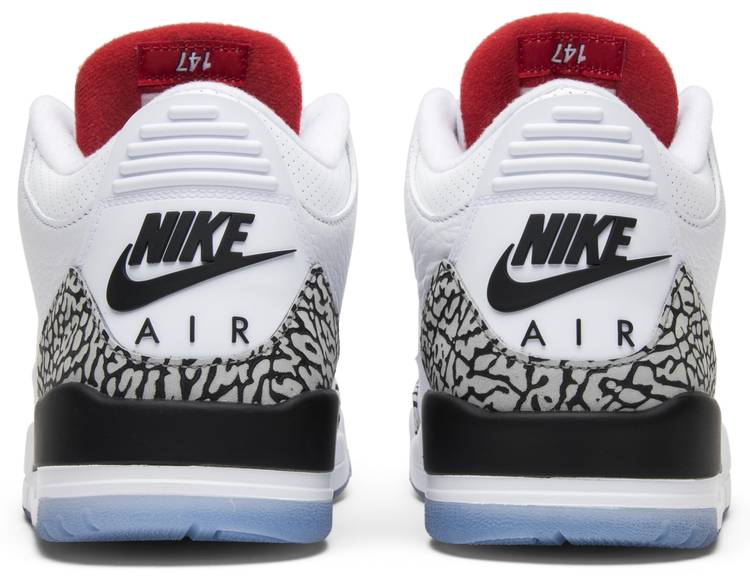 Jordan 3 Retro Free Throw Line White Cement
