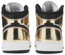 Jordan 1 Mid Metallic Gold Black White (GS)