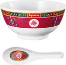 Supreme Longevity Soup Set (Bowl and Spoon) White
