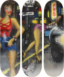 Supreme Lady Pink Skateboard Deck Set