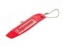 Supreme Utility Knife Keychain Box Cutter Red