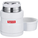 Supreme Thermos Stainless King Food Jar and Spoon White