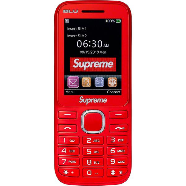 Supreme BLU Burner Phone Red