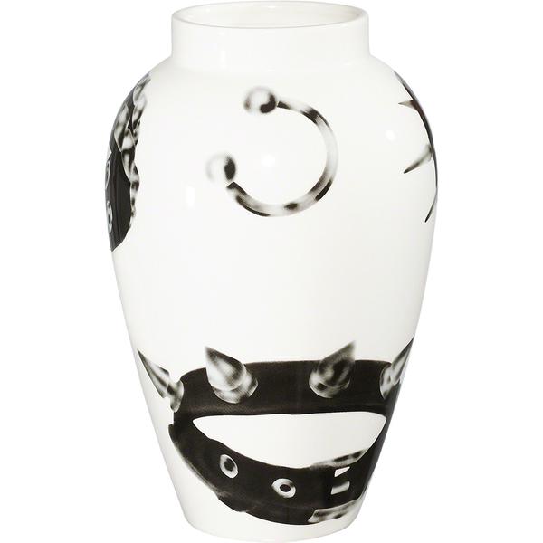 Supreme Studded Collars Vase White