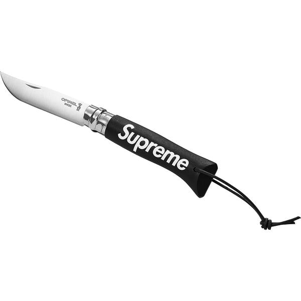 Supreme Opinel No.08 Folding Knife Black