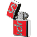 Supreme Swarovski Zippo Red
