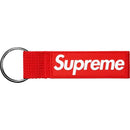 Supreme Webbing Keychain Red