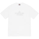 Supreme Stone Island Embroidered Logo S/S Top White