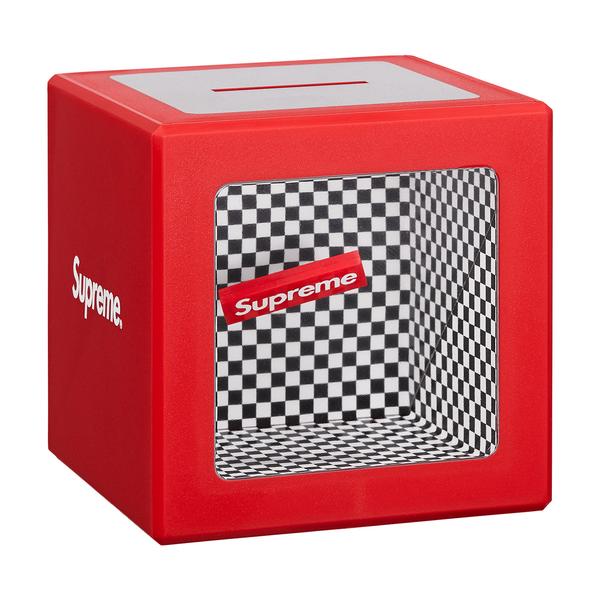 Supreme Illusion Coin Bank Red