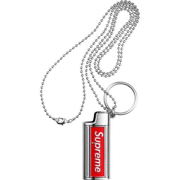 Supreme Metal Lighter Holster Silver