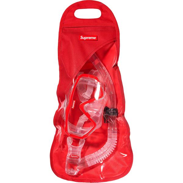 Supreme Cressi Snorkel Set Red