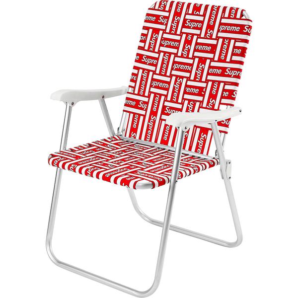 Supreme Lawn Chair Red