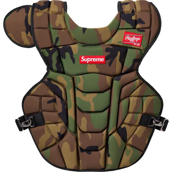 Supreme Rawlings Catcher's Chest Protector Woodland Camo